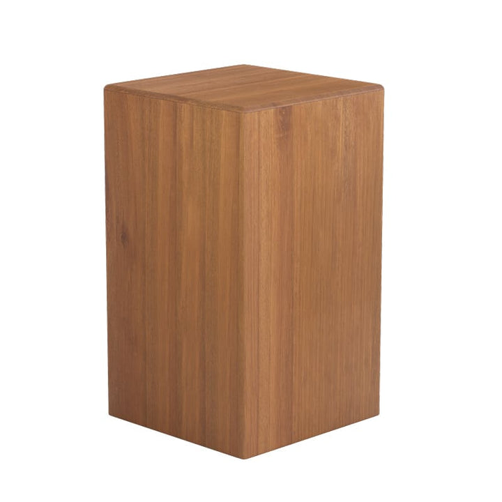 Mu Wood Stool / Side Table W450mm - Mahogany (5 Sizes) Customisable size