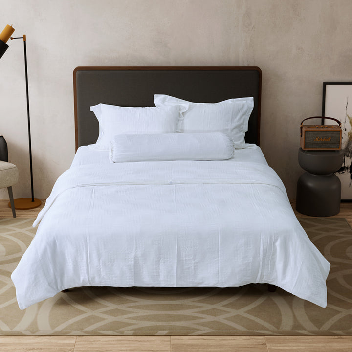 Whyte Fitted Bedlinen Set