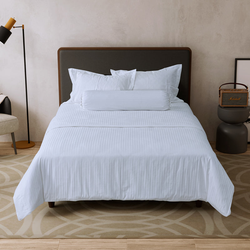 Whyte Fitted Bedlinen Set