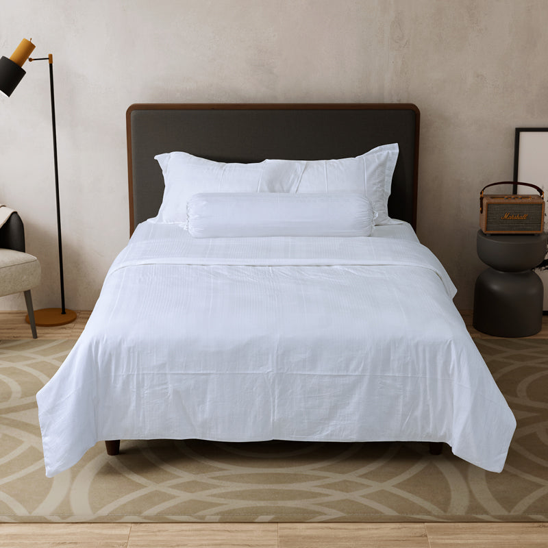 Whyte Fitted Bedlinen Set