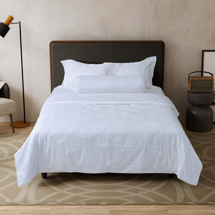 Whyte Fitted Bedlinen Set