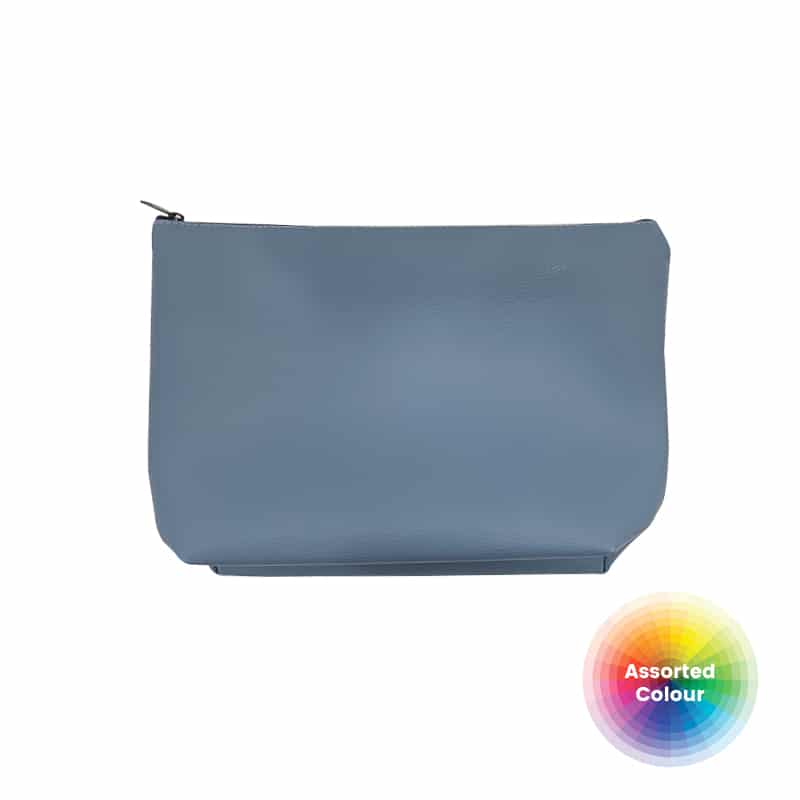 Zip Pouch (Faux Leather) - Large 300x240mm