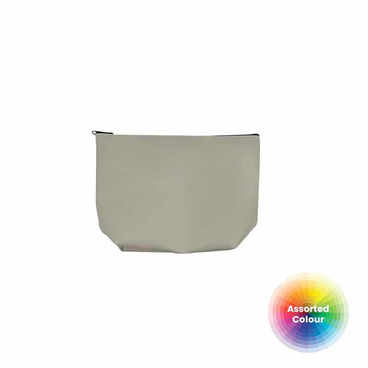 Zip Pouch (Faux Leather) - Small 220x190mm