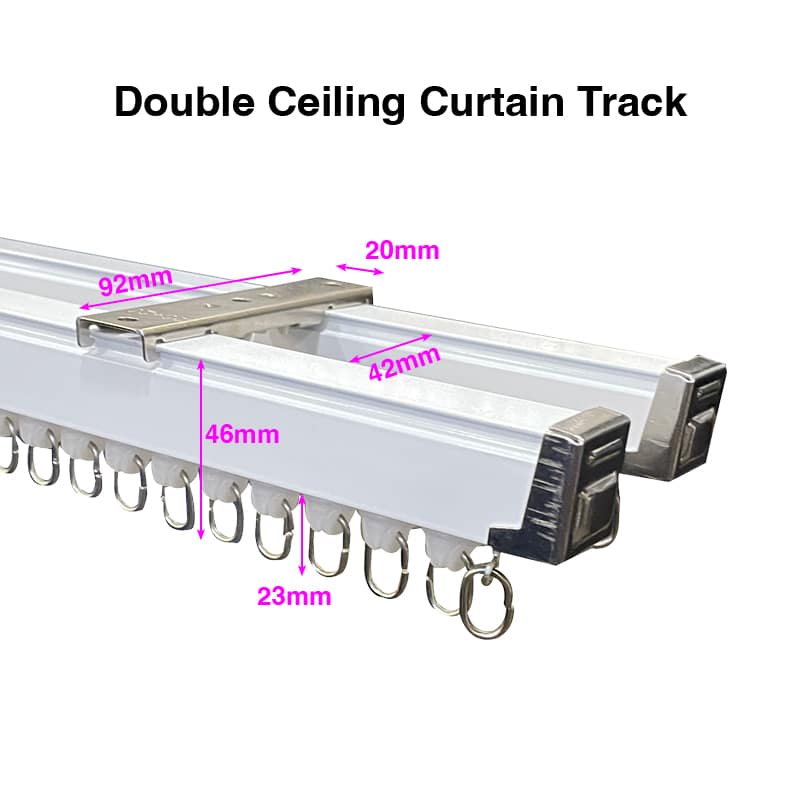 Ceiling Curtain Track Set (Customisable)
