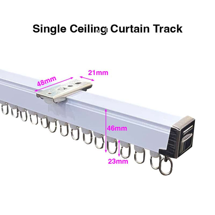 Ceiling Curtain Track Set (Customisable)