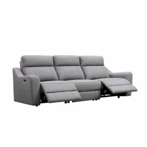 Florine 3 Seater Recliner Sofa (Half Leather)