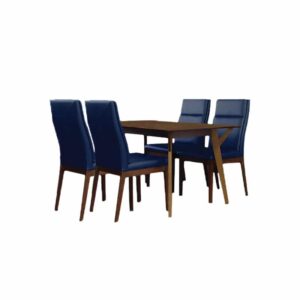 Mason Table + Ella Chairs (1 + 4 Dining Set)