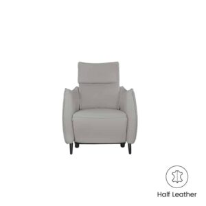 Clarion 1 Seater Recliner Sofa (Half Leather)