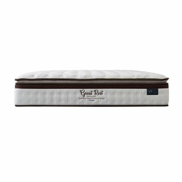 Great Rest 11” Pocketed Spring Mattress + Romeo Bed Frame (Package)
