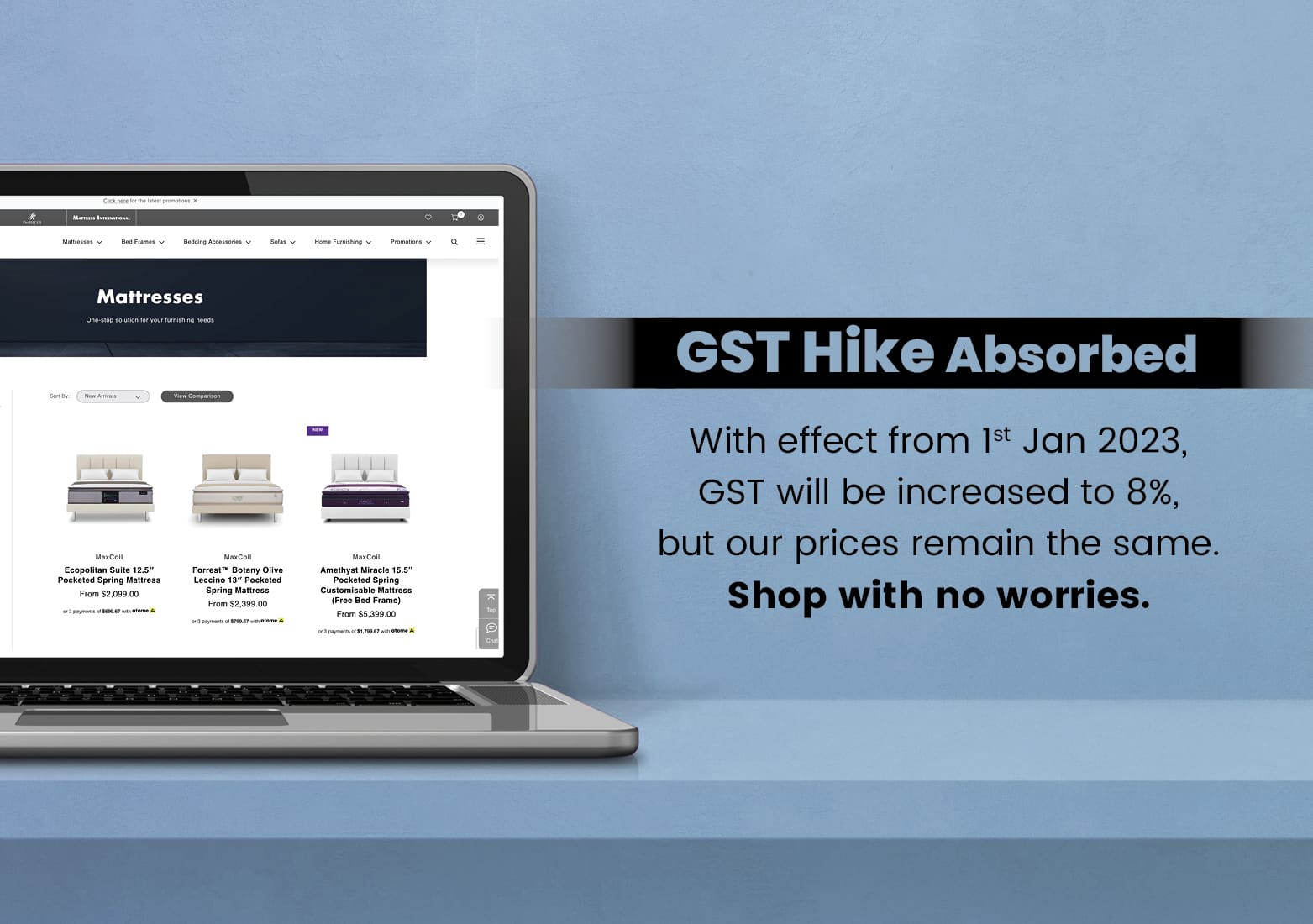 GST Hike Absorbed Mobile View