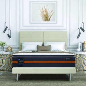 Ice Sleep D’Ice 14” Pocketed Spring Mattress + Day Angel Bed Frame (Package)
