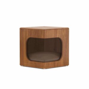 Cubby Side Table with Cushion
