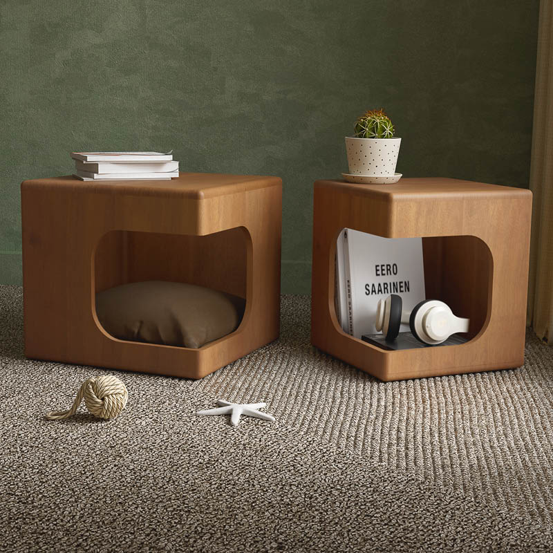 Cubby Side Table Pet House