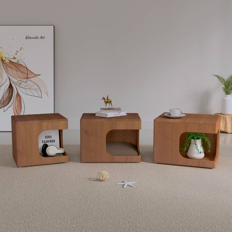 Reccy Side Table Pet House